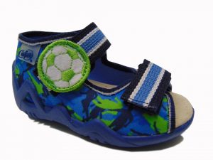 Befado 350P002 sandały chłopięce niebieskie