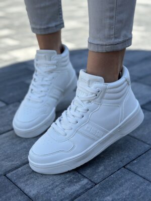 Białe Sneakersy Big Star Shoes KK274263