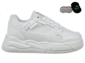 Sneakersy damskie BIG STAR NN274669 biało czarny