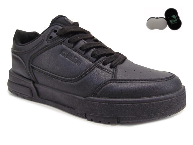 Buty Sportowe Sneakersy Big Star OO274A551 czarny  eko-skóra