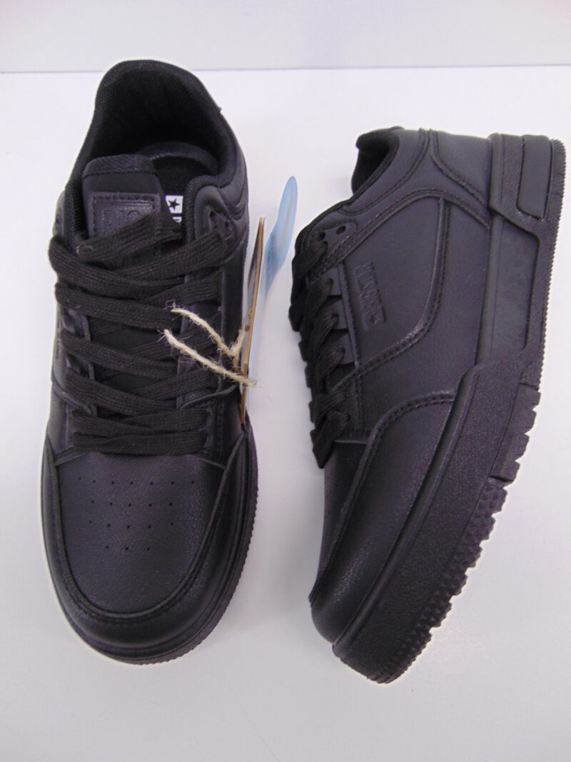 Buty Sportowe Sneakersy Big Star OO274A551 czarny  eko-skóra