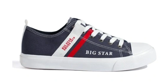 Trampki męskie Big star LL174006 GRANAT